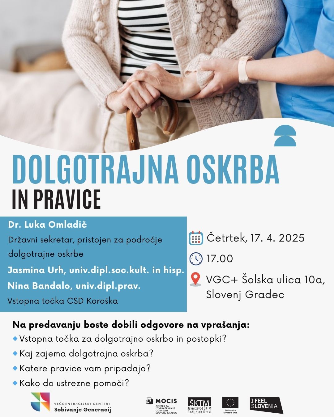 Slika - Dolgotrajna oskrba in pravice